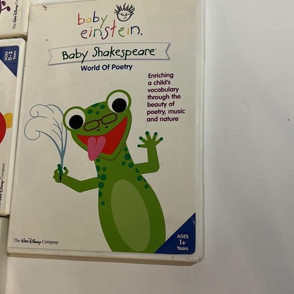 BABY EINSTEIN 4-Pack Vol.1 DVD Newton, Bach, Einstein, Shakespeare 4-Disc Set - Picture 5 of 8